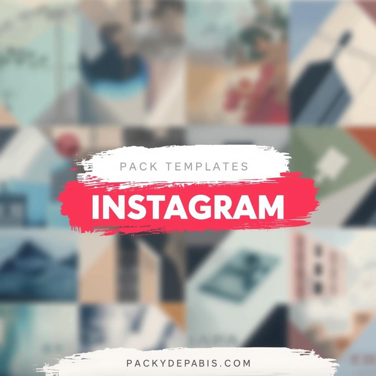 Pack de templates para Instagram